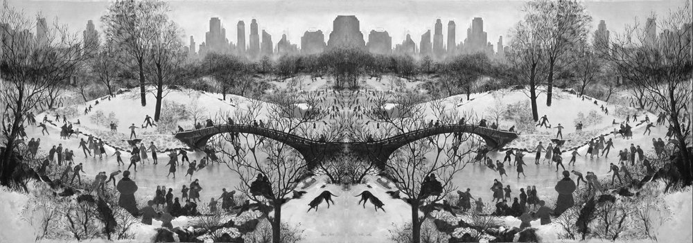 Agnes Tait Skating In Central Park Smithsonian American Art Museum