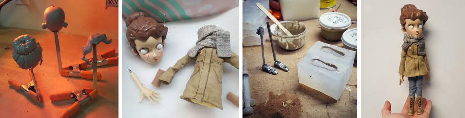 Hero Halloween Girl Puppet