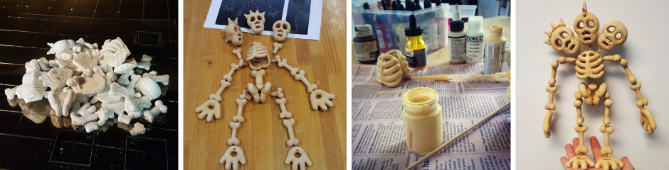 Hero Halloween Skeleton Puppet