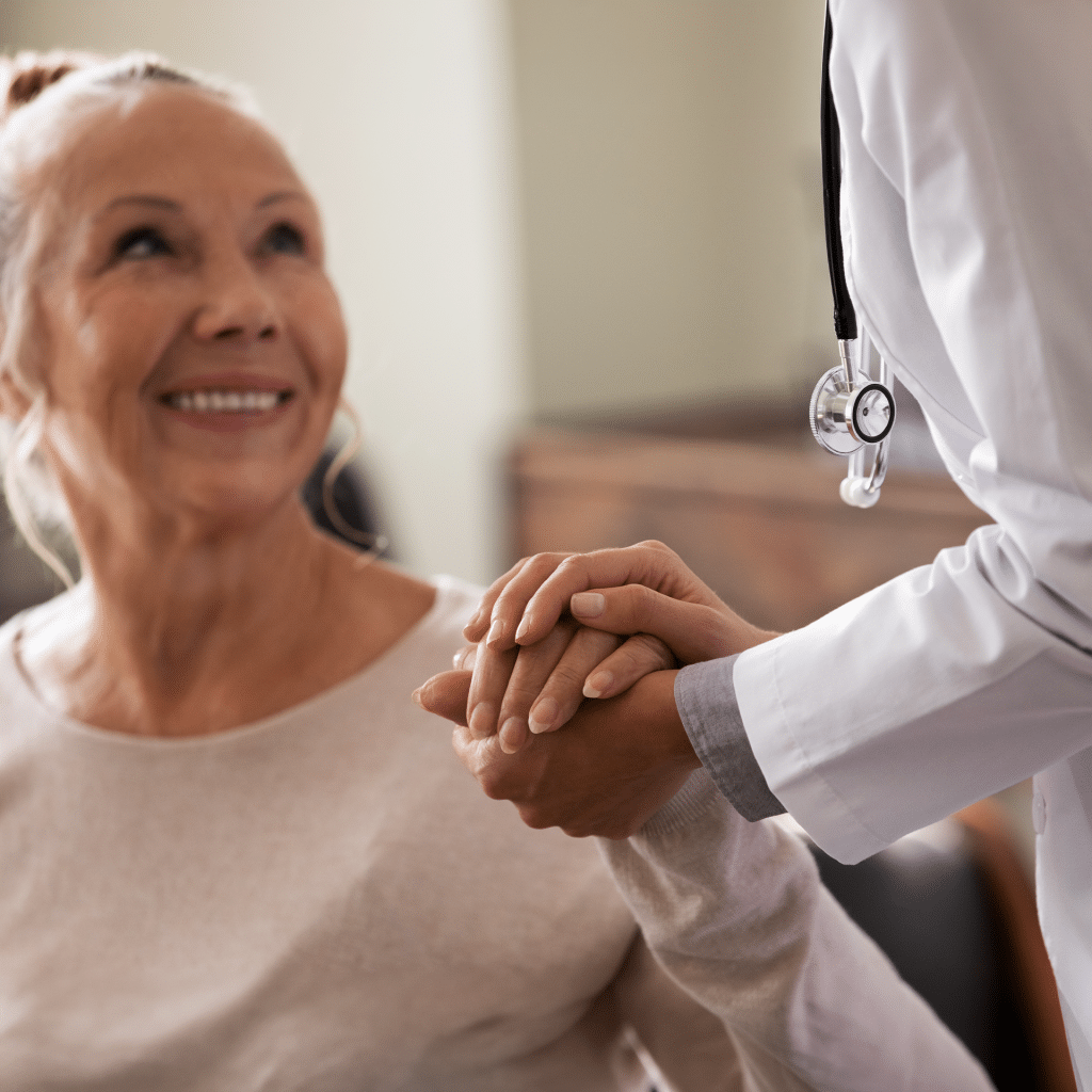 doctor patient hand hold 2
