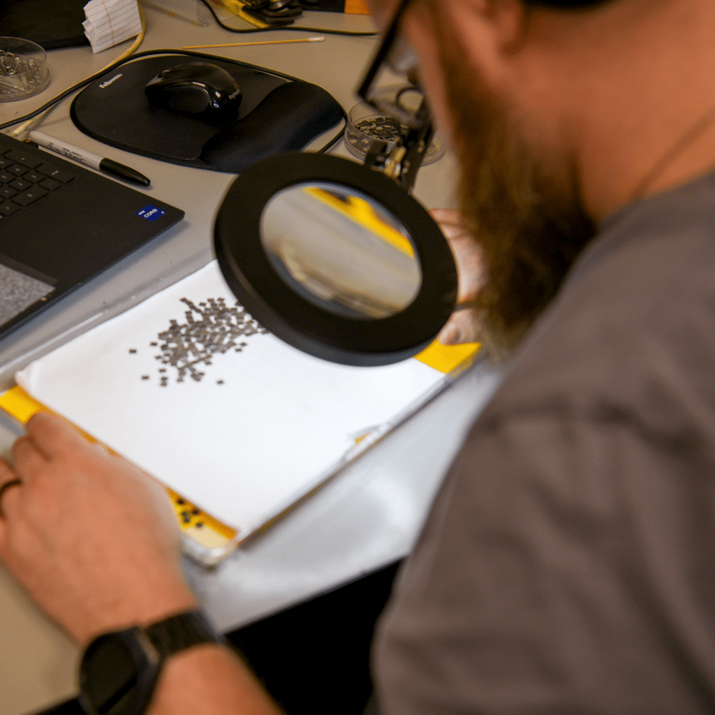 photocemical parts inspection