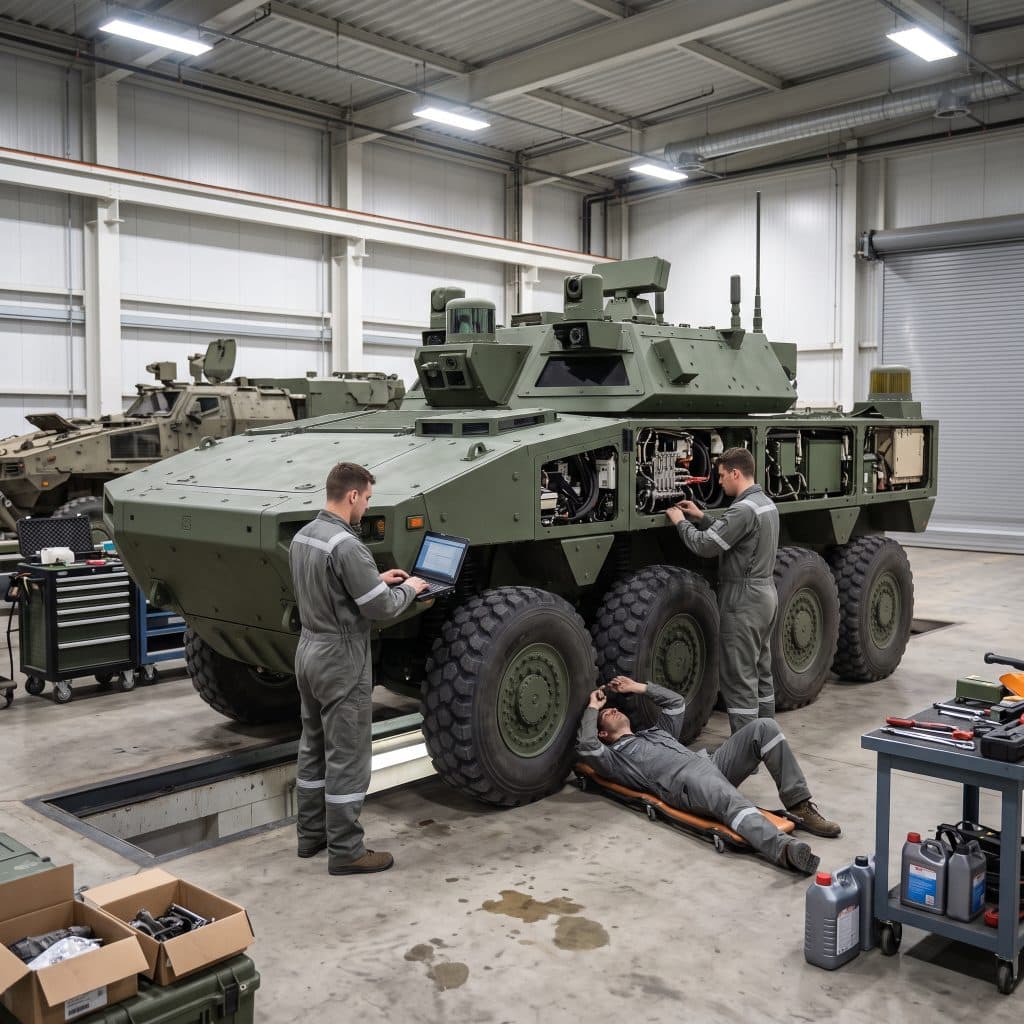 autonomous-tactical-vehicle-in-shop