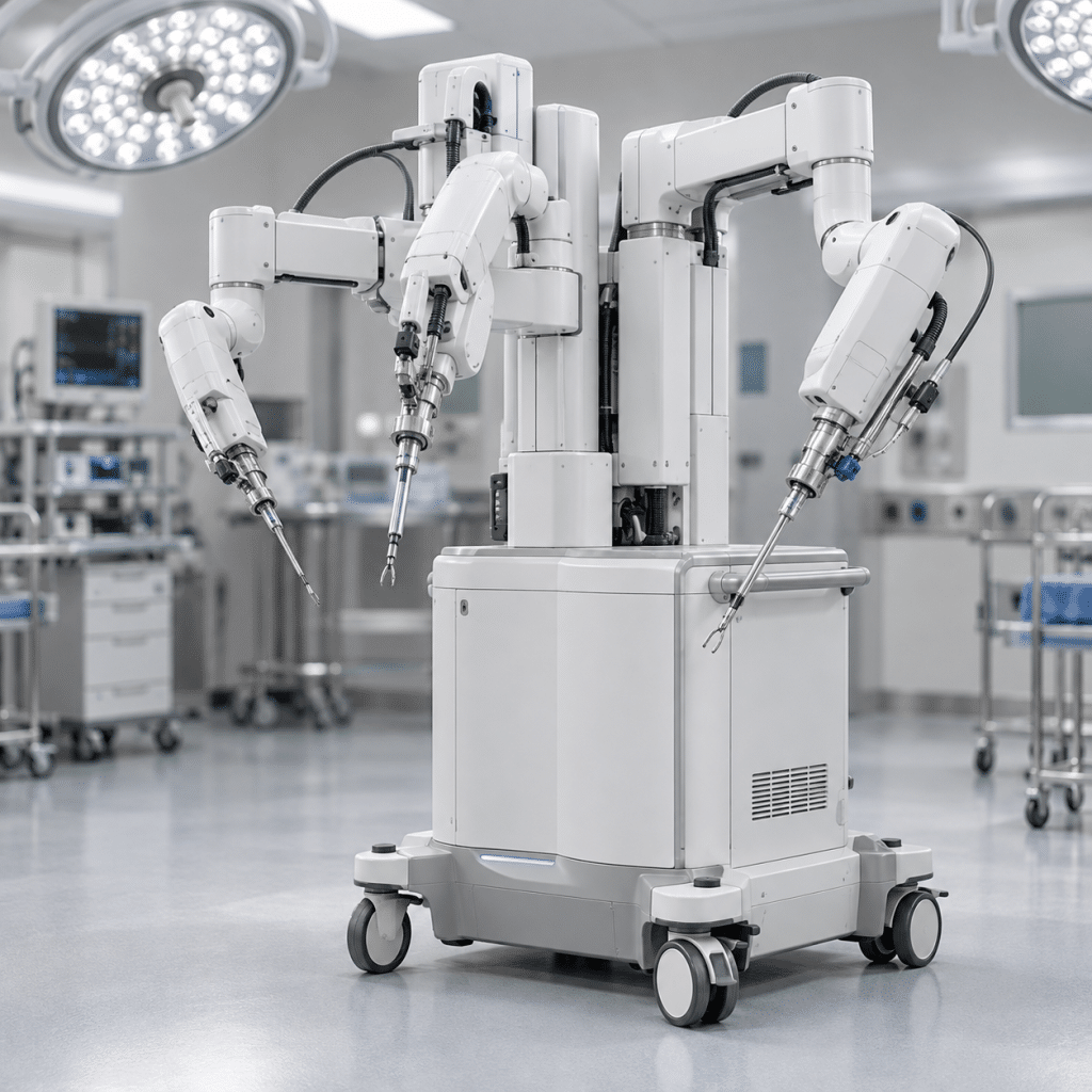 medical-instruments-robot-cart